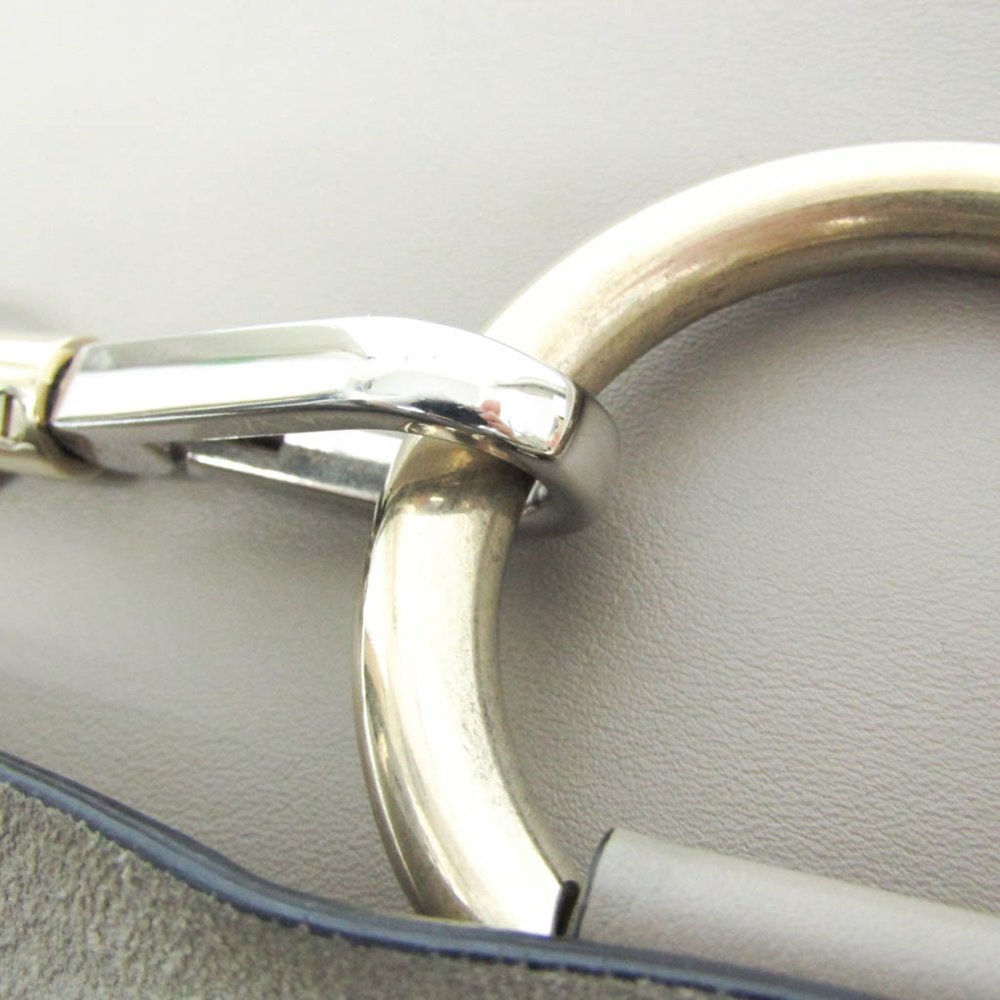 CHLOE Gray Leather Shoulder Bag - Picture 12 of 16